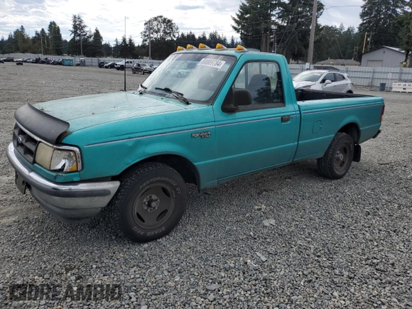 1994 Ford Ranger Splash with VIN 1FTCR10A0RPA30220, listed as a Copart auction lot 68889784 with 60,739 mi miles and Clean Title. Bid and sale history available at DreamBid. Image 1.
