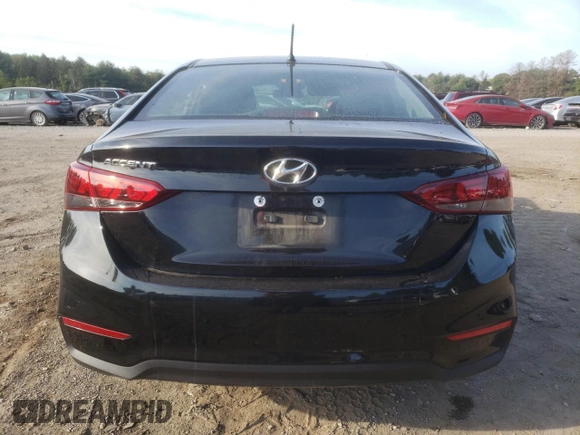 2021 Hyundai Accent SE with VIN 3KPC24A6XME135212, listed as a Copart auction lot 68827703 with 52,385 mi miles. Bid and sale history available at carsss.com. Image 6.