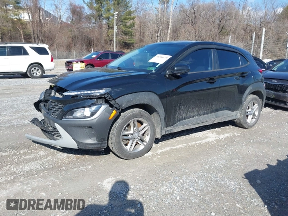 2022 Hyundai Kona SE with VIN KM8K2CAB0NU759862, listed as a IAAI auction lot 41506479 with 146,006 mi miles. Bid and sale history available at carsss.com. Image 17.