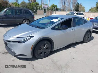 2024 Toyota Prius LE with VIN JTDACAAU3R3024761, listed as a IAAI auction lot 41992059 with 14,119 mi miles and . Bid and sale history available at DreamBid. Image 18.