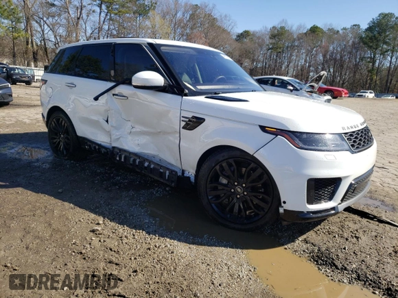 2021 Land Rover Range Rover Sport HSE Silver Edition with VIN SALWR2SU3MA788387, listed as a Copart auction lot 48693595 with 31,314 mi miles and Salvage title. Bid and sale history available at DreamBid. Image 4.