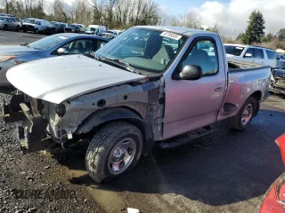 2003 Ford F-150 XL z VIN 1FTRF07W33KC45125, wystawiony jako Copart lot #48706835 z przebiegiem 86 641 mil mil oraz Szkoda całkowita • Salvage title. Historia ofert i sprzedaży dostępna na DreamBid. Obrazek 1.