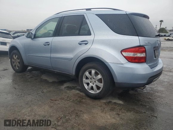 2006 Mercedes-Benz M 350 with VIN 4JGBB86E46A087128, listed as a Copart auction lot 47668055 with 97,098 mi miles and Salvage Title. Bid and sale history available at DreamBid. Image 2.