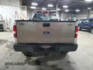 2007 Ford F-150 XL with VIN 1FTVX14527NA78614, listed as a Copart auction lot 45945555 with 297,404 mi miles and Salvage Title. Bid and sale history available at carsss.com. Image 6.