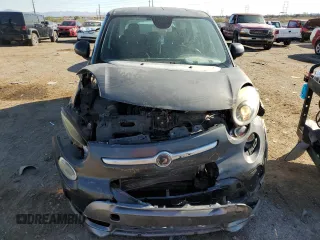 2014 FIAT 500L Trekking with VIN ZFBCFADH1EZ008163, listed as a Copart auction lot 75688044 with 55,925 mi miles and Salvage Title. Bid and sale history available at carsss.com. Image 5.