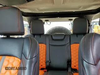 2021 Jeep Wrangler Unlimited Rubicon with VIN 1C4HJXFG5MW542260, listed as a Copart auction lot 59476655 with 19,870 mi miles and Salvage title. Bid and sale history available at DreamBid. Image 10.