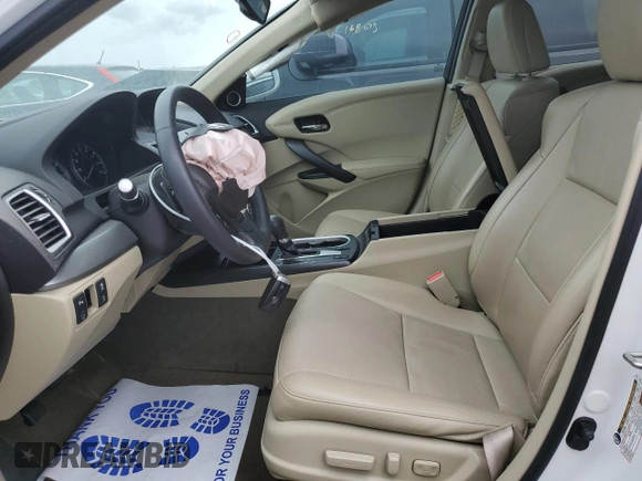 2016 Acura RDX Advance Pkg with VIN 5J8TB3H75GL010107, listed as a Copart auction lot 45338435 with 66,381 mi miles and Salvage Title. Bid and sale history available at carsss.com. Image 7.