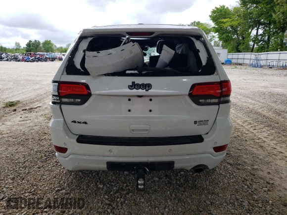 2021 Jeep Grand Cherokee 80th Anniversary with VIN 1C4RJFBG2MC677900, listed as a Copart auction lot 55799815 with 35,118 mi miles and Salvage title. Bid and sale history available at DreamBid. Image 6.