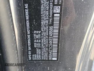 2019 BMW 4 Series 430i z VIN WBA4Z1C54KEE48686, wystawiony jako Copart lot #75761944 z przebiegiem Nie podano mil oraz Nie do naprawy • Non repairable. Historia ofert i sprzedaży dostępna na DreamBid. Obrazek 13.