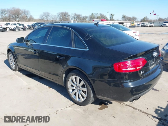 2010 Audi A4 2.0T Premium Plus with VIN WAUEFAFL4AN050493, listed as a IAAI auction lot 41200314 with 107,847 mi miles. Bid and sale history available at carsss.com. Image 3.