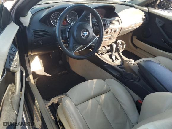 2006 BMW 6 Series 650Ci with VIN WBAEK13416CN76818, listed as a Copart auction lot 83292504 with 94,653 mi miles and Clean Title. Bid and sale history available at carsss.com. Image 8.