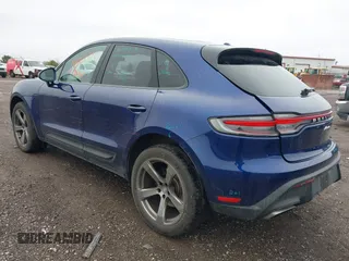 2023 Porsche Macan with VIN WP1AA2A56PLB06662, listed as a IAAI auction lot 42006777 with 21,515 mi miles. Bid and sale history available at carsss.com. Image 3.