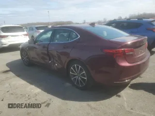2015 Acura TLX V6 with VIN 19UUB2F37FA020307, listed as a Copart auction lot 48229895 with 69,128 mi miles and Salvage Title. Bid and sale history available at carsss.com. Image 2.