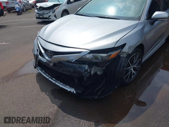 2023 Toyota Camry SE with VIN 4T1T11AK0PU787398, listed as a IAAI auction lot 41646279 with 2,109 mi miles and . Bid and sale history available at carsss.com. Image 6.