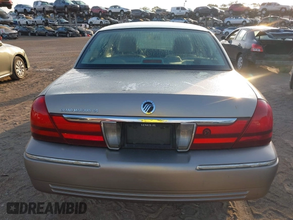 2004 Mercury Grand Marquis GS with VIN 2MEFM74WX4X696703, listed as a IAAI auction lot 42171970 with 149,556 mi miles and . Bid and sale history available at DreamBid. Image 16.