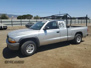 2002 Dodge Dakota with VIN 1B7GL12X32S557546, listed as a Copart auction lot 66879734 with 218,981 mi miles and Salvage Title. Bid and sale history available at carsss.com. Image 1.