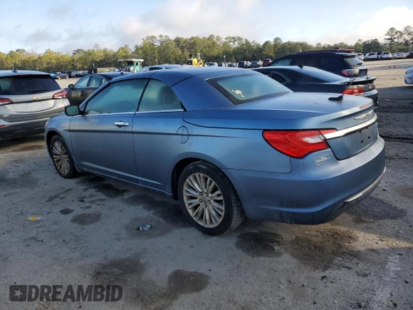 2011 Chrysler 200 Limited with VIN 1C3BC7EG1BN570372, listed as a Copart auction lot 87101694 with 146,632 mi miles and Non Repairable. Bid and sale history available at DreamBid. Image 2.