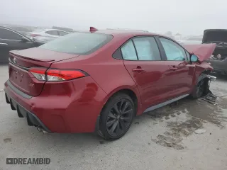 2024 Toyota Corolla SE with VIN 5YFP4MCEXRP179622, listed as a Copart auction lot 85595044 with 15,821 mi miles and Salvage Title. Bid and sale history available at carsss.com. Image 3.