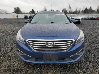 2017 Hyundai Sonata 2.4L with VIN 5NPE24AF6HH456173, listed as a Copart auction lot 45333625 with 130,158 mi miles and Salvage Title. Bid and sale history available at carsss.com. Image 5.
