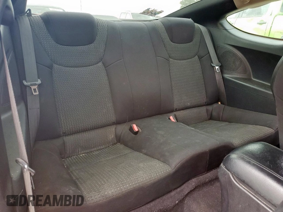 2012 Hyundai Genesis Coupe 2.0T with VIN KMHHT6KD5CU076285, listed as a Copart auction lot 59228515 with 156,070 mi miles and Clean title. Bid and sale history available at DreamBid. Image 10.