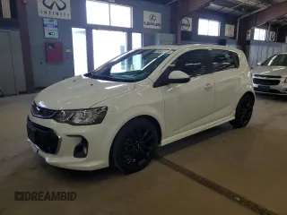 2018 Chevrolet Sonic LT with VIN 1G1JC6SB8J4102999, listed as a Copart auction lot 64445915 with 160,931 mi miles and Clean title. Bid and sale history available at DreamBid. Image 1.