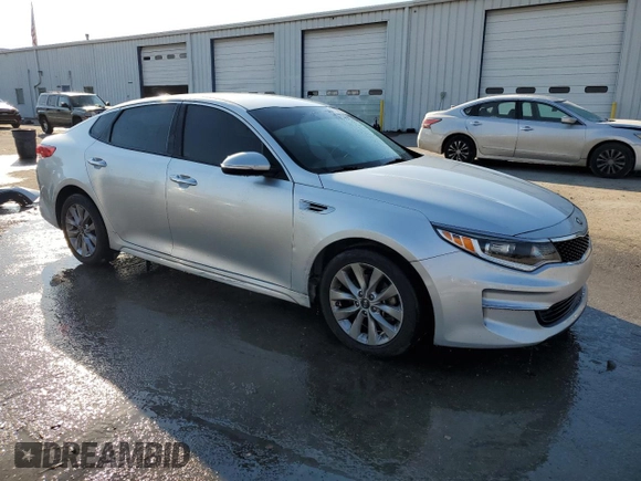 2017 Kia Optima LX with VIN 5XXGT4L30HG122953, listed as a Copart auction lot 47247965 with 144,438 mi miles and Salvage Title. Bid and sale history available at carsss.com. Image 4.