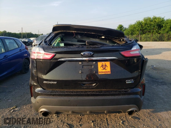 2020 Ford Edge SEL с VIN 2FMPK4J90LBB57040, выставлен на аукционе Copart как лот 62237005 с пробегом Не указан миль и Списание • Salvage title. История ставок и продаж доступна на DreamBid. Изображение 6.