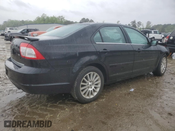 2009 Mercury Milan Premier with VIN 3MEHM081X9R624842, listed as a Copart auction lot 51873025 with Not provided miles and Salvage title. Bid and sale history available at DreamBid. Image 3.