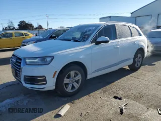 2019 Audi Q7 Premium z VIN WA1AHAF72KD021350, wystawiony jako Copart lot #44651785 z przebiegiem 33 201 mil mil oraz Szkoda całkowita • Salvage title. Historia ofert i sprzedaży dostępna na DreamBid. Obrazek 1.