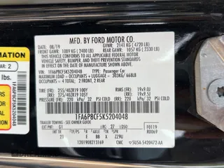 2019 Ford Mustang GT z VIN 1FA6P8CF5K5204048, wystawiony jako Copart lot #58845815 z przebiegiem 47 852 mil mil oraz Tytuł czysty. Historia ofert i sprzedaży dostępna na DreamBid. Obrazek 10.