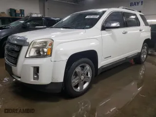 2012 GMC Terrain SLT-2 with VIN 2GKFLXE5XC6108527, listed as a Copart auction lot 44814635 with 140,349 mi miles and Salvage Title. Bid and sale history available at carsss.com. Image 1.