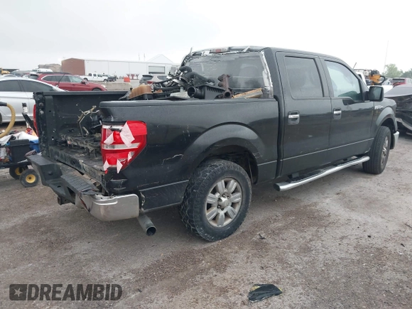 2012 Ford F-150 XL with VIN 1FTFW1CF4CKE17600, listed as a IAAI auction lot 42120211 with 202,613 mi miles. Bid and sale history available at carsss.com. Image 4.