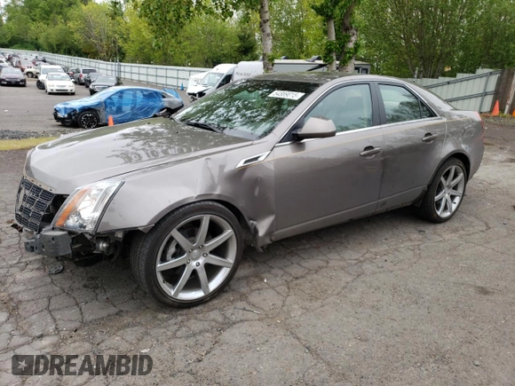 2012 Cadillac CTS Performance with VIN 1G6DM5E30C0126016, listed as a Copart auction lot 54589015 with 40,071 mi miles and Salvage title. Bid and sale history available at DreamBid. Image 1.