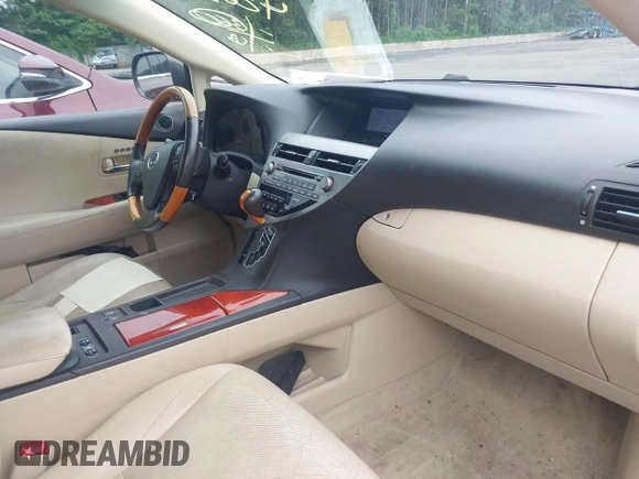 2010 Lexus RX 350 with VIN 2T2BK1BA3AC033950, listed as a IAAI auction lot 42656537 with 141,676 mi miles and . Bid and sale history available at DreamBid. Image 5.