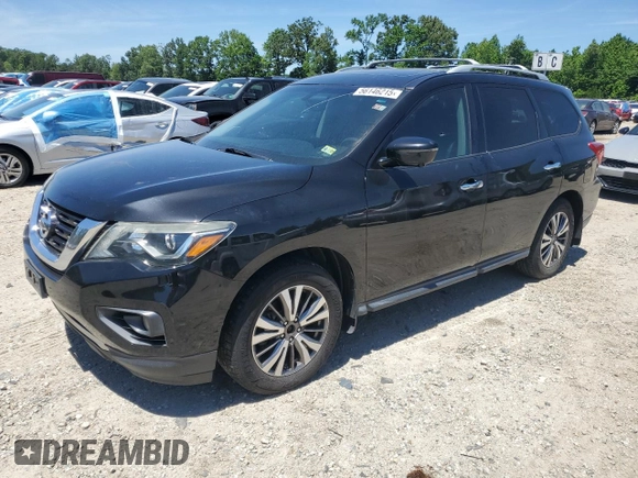 2017 Nissan Pathfinder SL z VIN 5N1DR2MN7HC603753, wystawiony jako Copart lot #56146215 z przebiegiem 192 748 mil mil oraz Czysty tytuł • Clean title. Historia ofert i sprzedaży dostępna na DreamBid. Obrazek 1.