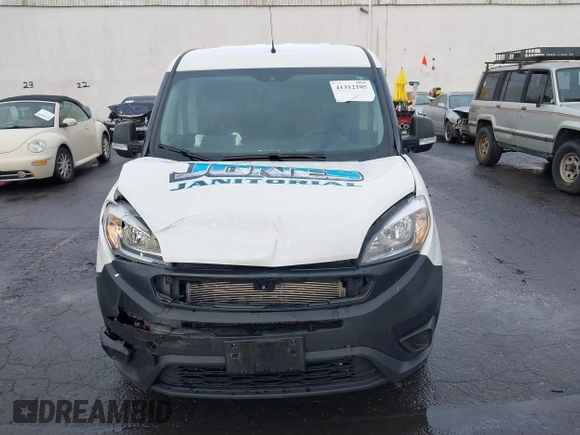 2021 Ram ProMaster City Cargo Tradesman with VIN ZFBHRFAB2M6T43801, listed as a IAAI auction lot 41312105 with 44,022 mi miles and . Bid and sale history available at DreamBid. Image 12.
