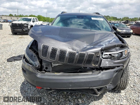 2022 Jeep Cherokee Trailhawk with VIN 1C4PJMBX1ND510760, listed as a Copart auction lot 51996585 with 17,748 mi miles and Salvage title. Bid and sale history available at DreamBid. Image 12.