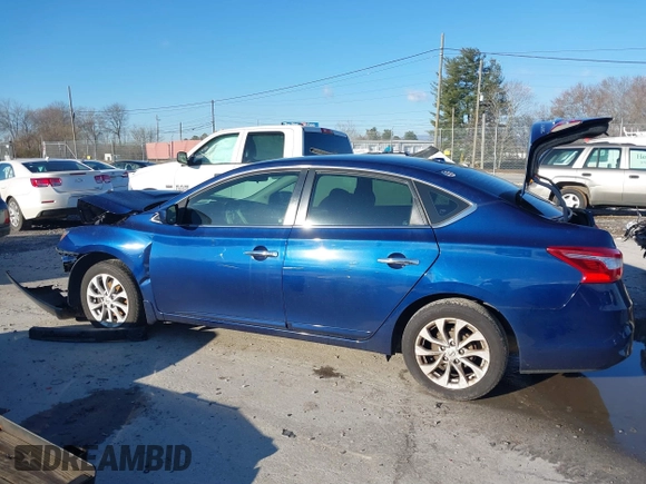 2018 Nissan Sentra SV with VIN 3N1AB7AP3JL623350, listed as a IAAI auction lot 38741920 with 65,230 mi miles. Bid and sale history available at carsss.com. Image 14.