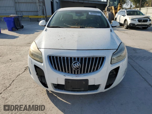 2012 Buick Regal with VIN 2G4GR5ER5C9214853, listed as a Copart auction lot 80306674 with 185,815 mi miles and Salvage Title. Bid and sale history available at carsss.com. Image 5.