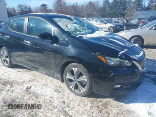 2022 Nissan LEAF SV Plus with VIN 1N4BZ1CV6NC552738, listed as a IAAI auction lot 41383500 with 44,205 mi miles and . Bid and sale history available at DreamBid. Image 1.
