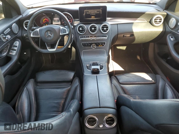 2016 Mercedes-Benz C 450 AMG with VIN 55SWF6EB9GU126292, listed as a Copart auction lot 43667945 with 126,767 mi miles and Clean Title. Bid and sale history available at carsss.com. Image 8.