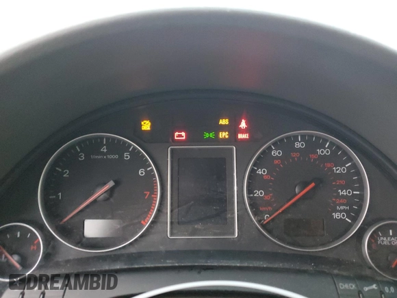 2004 Audi A4 3.0L with VIN WAULT68E34A145165, listed as a Copart auction lot 87502675 with 0 mi miles and Salvage Title. Bid and sale history available at carsss.com. Image 9.