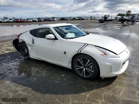 2019 Nissan 370Z Coupe NISMO with VIN JN1AZ4EH4KM421718, listed as a Copart auction lot 49014265 with 28,921 mi miles and Salvage Title. Bid and sale history available at carsss.com. Image 4.