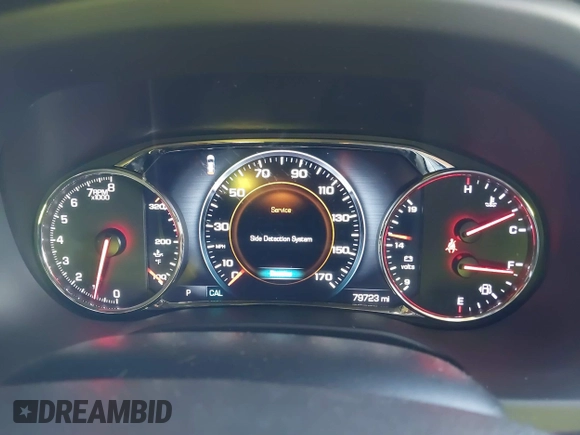 2019 GMC Acadia Denali with VIN 1GKKNPLS2KZ166670, listed as a IAAI auction lot 41673866 with 79,723 mi miles and . Bid and sale history available at carsss.com. Image 7.