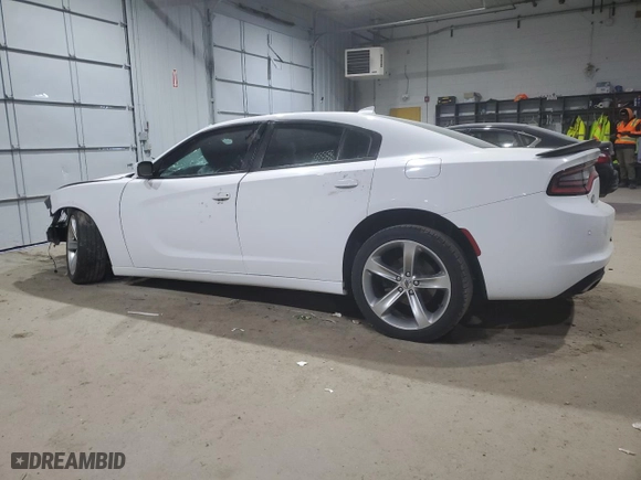 2017 Dodge Charger SXT with VIN 2C3CDXHGXHH650641, listed as a Copart auction lot 41561425 with 0 mi miles and Salvage Title. Bid and sale history available at carsss.com. Image 2.