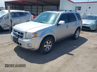 2011 Ford Escape Limited with VIN 1FMCU9EGXBKA68143, listed as a IAAI auction lot 42106149 with 131,427 mi miles and . Bid and sale history available at DreamBid. Image 2.