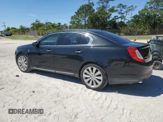 2013 Lincoln MKS EcoBoost with VIN 1LNHL9FT8DG603948, listed as a Copart auction lot 49908455 with 133,493 mi miles and Salvage title. Bid and sale history available at DreamBid. Image 2.