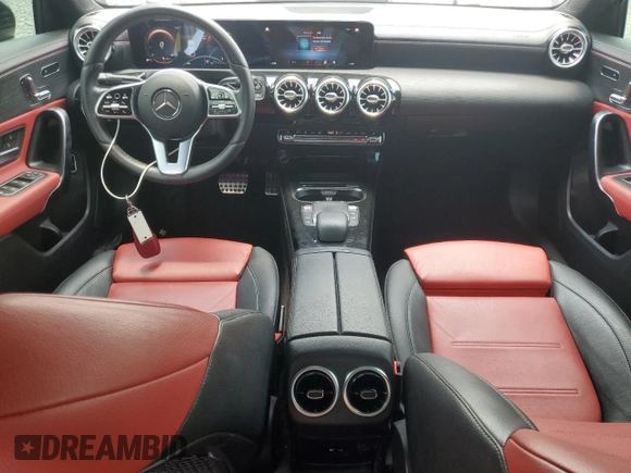 2021 Mercedes-Benz A 220 with VIN W1K3G4EB0MJ268465, listed as a Copart auction lot 62827425 with 59,522 mi miles and Salvage title. Bid and sale history available at DreamBid. Image 8.
