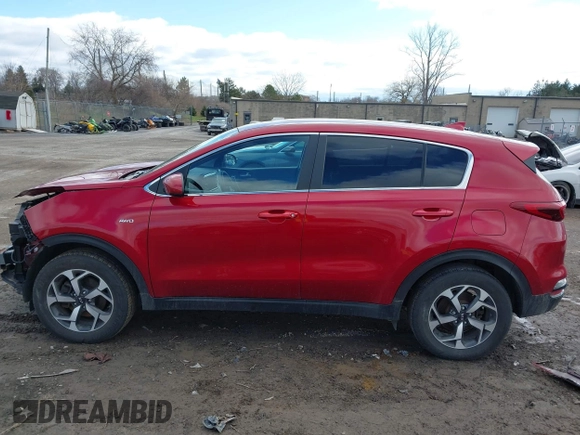 2022 Kia Sportage LX with VIN KNDPMCAC5N7009840, listed as a IAAI auction lot 41922293 with 32,647 mi miles and . Bid and sale history available at DreamBid. Image 15.