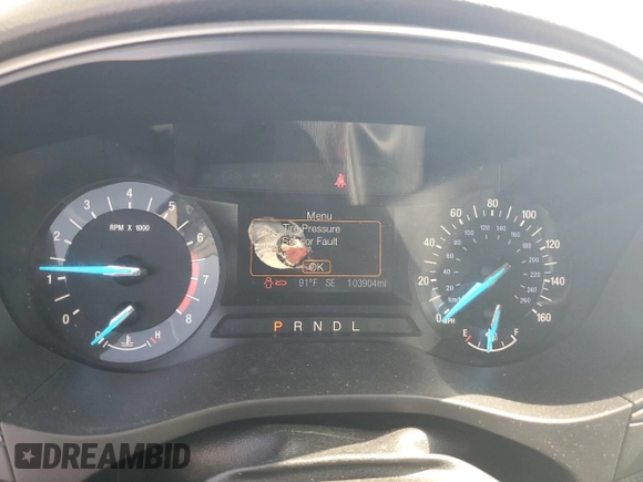 2017 Ford Fusion SE with VIN 3FA6P0H7XHR372275, listed as a Copart auction lot 48430005 with 103,904 mi miles and Salvage Title. Bid and sale history available at carsss.com. Image 9.